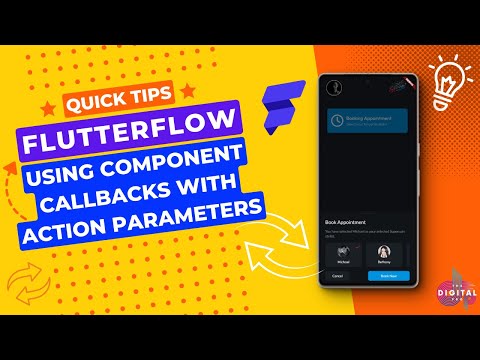 ** HOT ** #FlutterFlow Component Callbacks WITH Parameters - Finally!