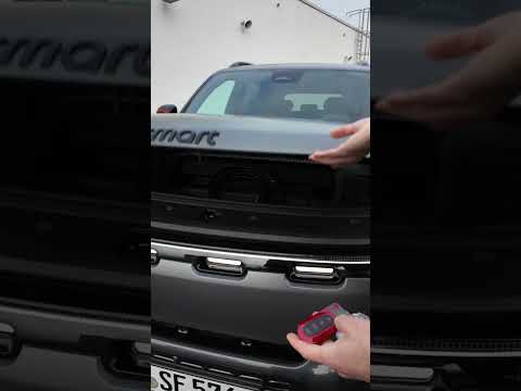 💡Easy frunk access of the Smart #5 Brabus!