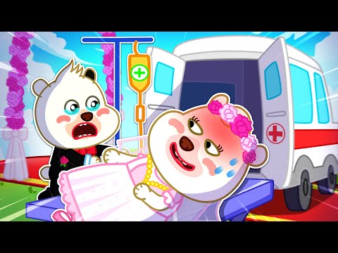 Oh no!🆘Emergency Care Needed for the Sick Bride | Bearee KID House