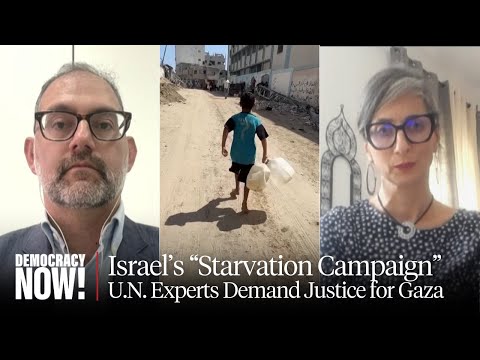 U.N. Experts Accuse Israel of "Starvation Campaign" in Gaza & Demand End to Western Complicity