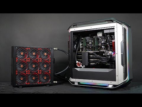 $25000 Deep Learning Workstation liquidcooling build