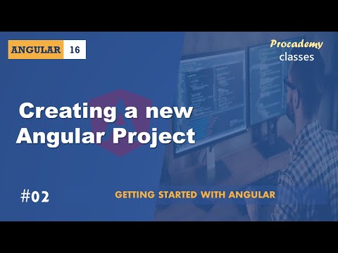 #02 Creating a new Angular Project | Getting Started with Angular | A Complete Angular Course