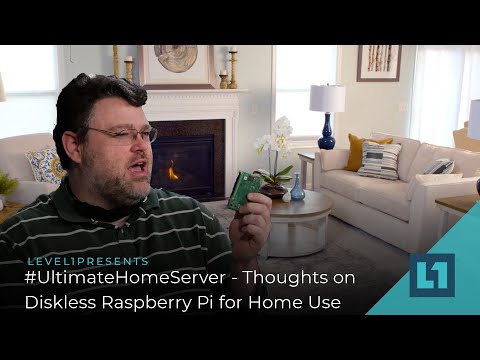#UltimateHomeServer - Thoughts on Diskless Raspberry Pi for Home Technology/IoT