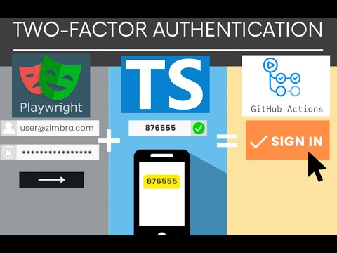 How to automate MFA OTP with Playwright, TS, Speakeasy
