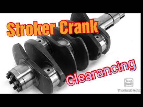 How to clearance a VW case for a stroker crank