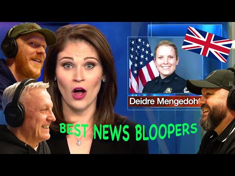 Best News Bloopers REACTION!! | OFFICE BLOKES REACT!!