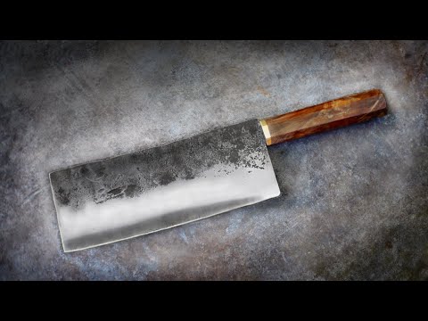 Forging a Cleaver from an old Leaf Spring!