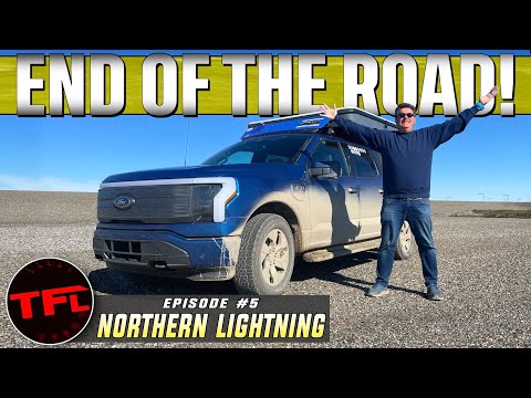 We Drove As Far North As You Can & It Only Took 30 Hours Of Charging - Northern Lightning Ep.5