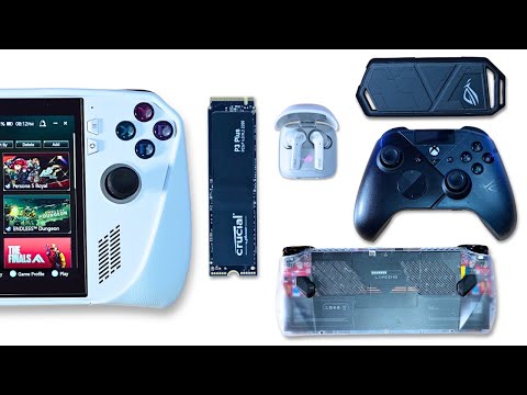 Asus ROG Ally 4 TB Upgrade and Every Rog Ally Accessory I Purchased