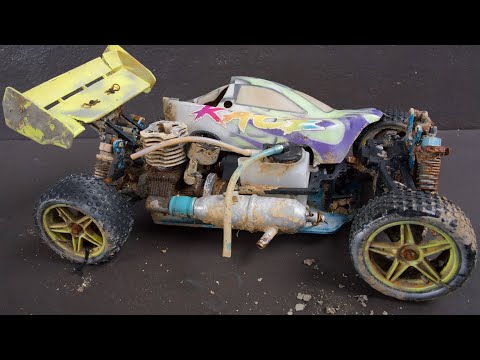 Fully Restoration Racing HSP Car abandoned old | Restore RC Car broken reuse
