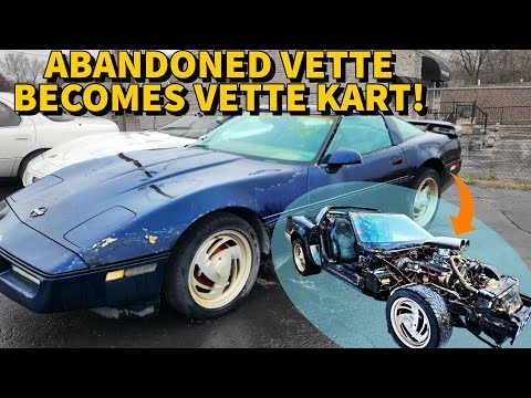 ABANDONED 21 Years-Will This Corvette Run and Drive? CHEAP Vette Kart