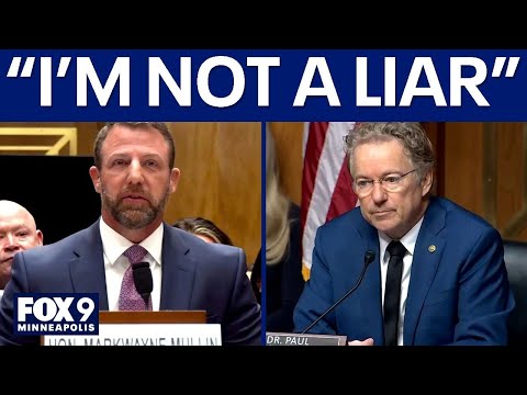 Rand Paul and Markwayne Mullin's fiery exchange at confirmation hearing