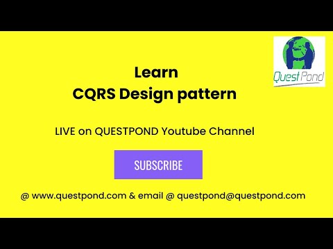Learn CQRS Design Pattern | CQRS Pattern C# | CQRS Design Pattern Tutorial | CQRS Design Pattern C#