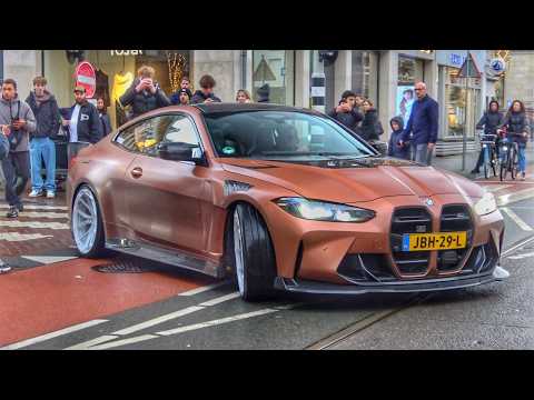 Sportscars In Amsterdam! Ep. 39 - 992.2 GT3T, Bugatti Veyron, M5 G99 Akrapovic, G900 Rocket And More