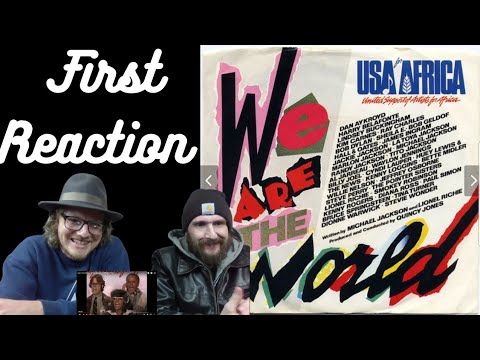 First USA for Africa We are the World Reaction