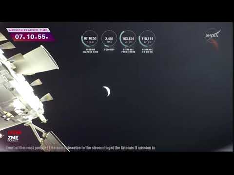 🔴Live: Artemis 2 crew heading back to Earth