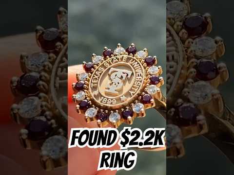 I Found A $2.2K Ring In The River!