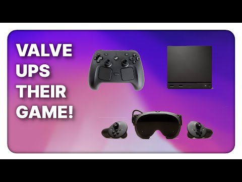 New Steam Machine (console), Frame (VR Headset) and Controller announced !