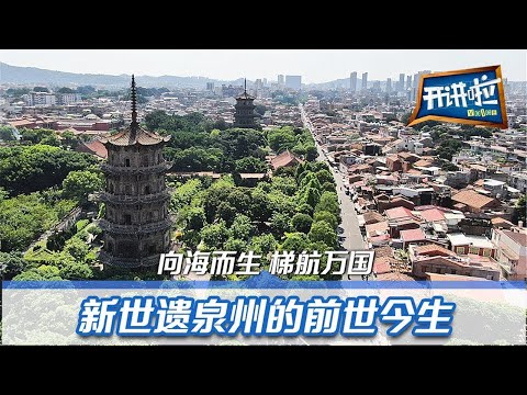 泉州：宋元中国的世界海洋商贸中心 获准列入《世界遗产名录》：在“宝藏”古城 看见宋元那片海 | 开讲啦 The Voice 20210814