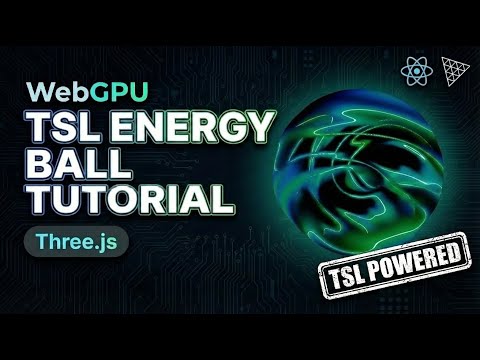 WebGPU Live Coding: Building a Procedural Energy Ball Shader from Scratch using TSL