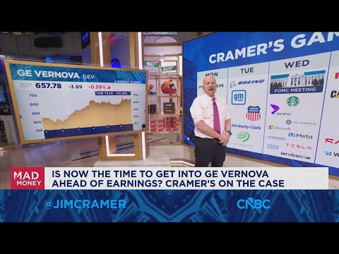 Cramer's week ahead: It's a jam-packed week of earnings with a Fed meeting on top
