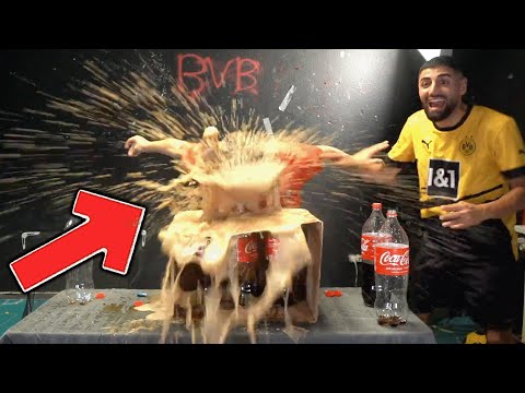 Jordan & Semih COLA MENTOS CHALLENGE