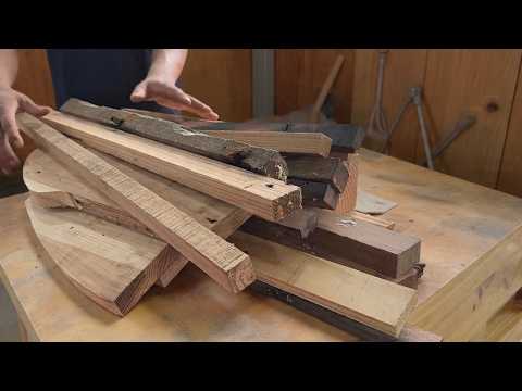 You Won't Believe How This Lounge Chair Was Built From Scrap Wood!