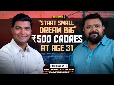 Growth Needs Both Speed and Balance: Lessons from a ₹500 Cr Journey | M.V. Manikandan | Gobinath