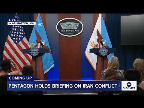 Pentagon holds briefing on Iran conflict