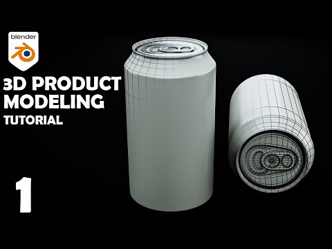 Blender Tutorial: Make Your First 3D Product Animation - Modeling | Part 1