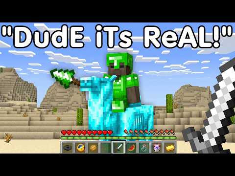 I Found The FUNNIEST Fake Minecraft Speedruns EVER