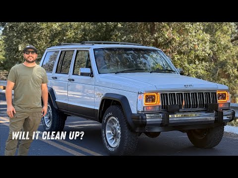 NEGLECTED Jeep Cherokee XJ! Refresh, Painting, Detailing & Upgrades For The Rescued Jeep XJ Ep:3