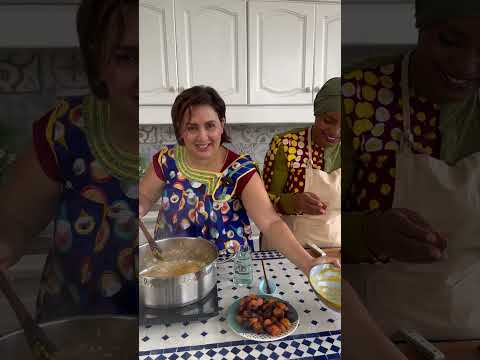 PARTIE 2 - Le Nyembwe du Gabon avec Fatima !! #cooking #cookingwithalia