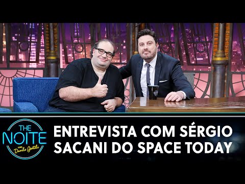 Entrevista com Sérgio Sacani do canal Space Today | The Noite (22/09/23)
