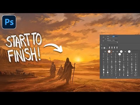 EPIC Speedpaint | Card Game Illustration - Digital Art Tutorial