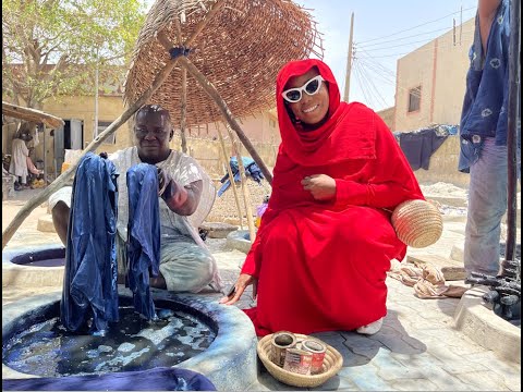 Traditional Hausa Fabric and my Visit to the Kofar Motar Dye in Kano