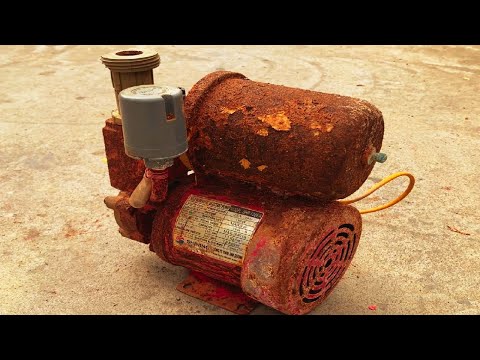 Restoration Old Rusty Automatic Pressure Water Pump - Restoration Skill