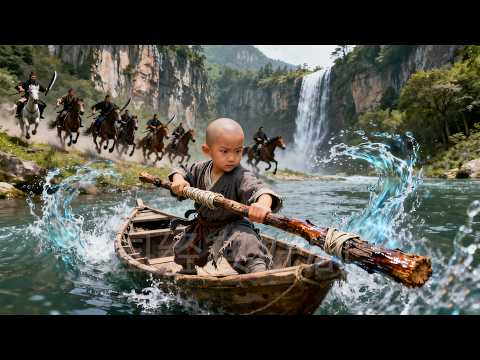 8-year-old monk hides Shaolin secrets, wipes out ten top killers with a rotten stick.