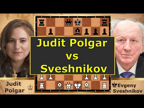 JUDIT POLGAR vs SVESHNIKOV – Open Sicilian Duel ♟🔥 #juditpolgar #sveshnikov #chess