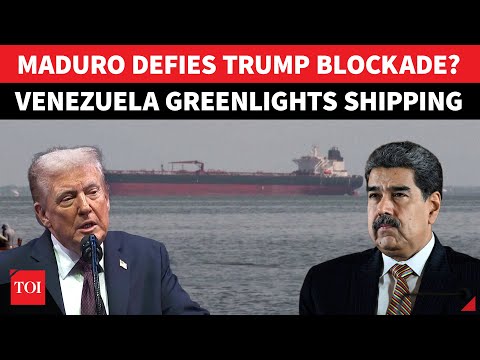 Venezuela 'STRIKES' America: Maduro 'CRUSHES' Trump Blockade With Entry Of SANCTIONED Oil Ship