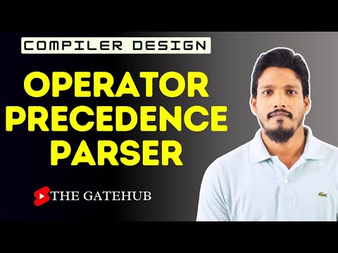 Operator Precedence Parser with Solved Examples | Operator Grammar | GATECS | Compiler Design