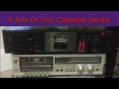 A Tale Of Two Cassette Decks | Sharp RT-100 & Nakamichi BX-100