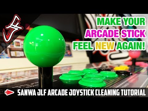 Sanwa JLF Arcade Joystick Cleaning Tutorial