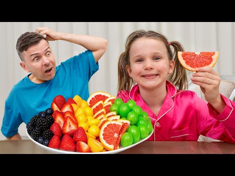 What Happens If You Eat Healthy? A Fun Challenge with Stephi and Eva