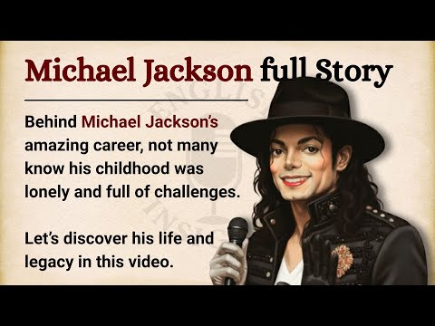 Michael Jackson: The Lonely King of Pop || Learn English Through Story Level 2 || Graded Reader