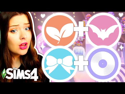 Each Room is 2 DIFFERENT AESTHETICS in The Sims 4