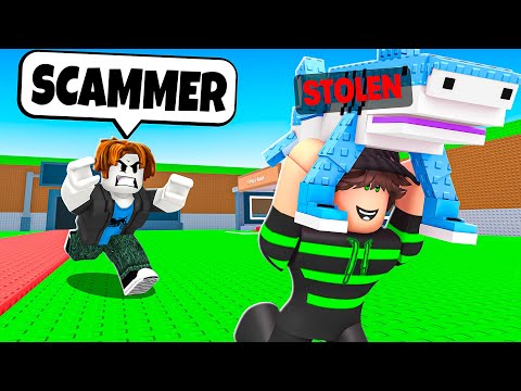 TOXIC SCAMMER RAGES After LOSING All His FISHING BRAINROTS..(Steal a Brainrot)