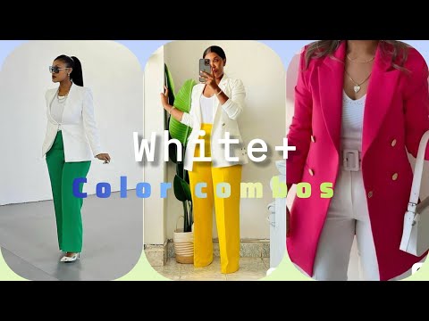 White + Any Color? Let Me Show You Magic |The Inclusive Stitch Fashion| Part 1