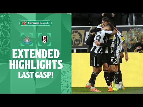 LAST GASP! | Newcastle United v Fulham extended highlights