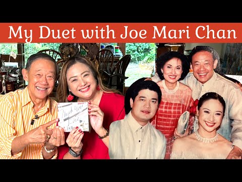 The story behind my DUET with the JOE MARI CHAN 🎶 and singing it together again before Christmas 🎄 
